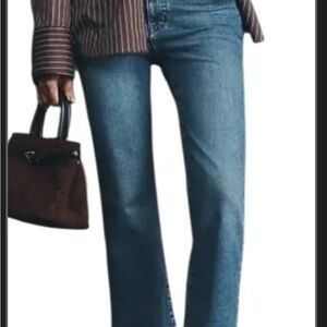 Current/Elliott Blue Flare Jeans size 25/0 Style - The Lou, Color - Mina